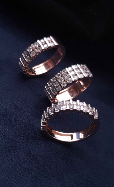 Ladies Diamond Bands